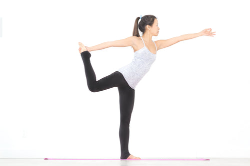 Athletic Yoga Tank Top and Leggings Set, 2010s, Synthetic blend